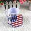 small order the national flag design soft pvc coaster