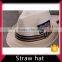 Fashion baseball drinking straw cap