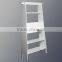 Modern Style White Solid Wood Shelving Rack