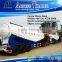 china made 3 axle 50ton bulk powder tank trailers 45cbm cement bulker for sale in Philippines