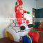 DJ-XT-42 inflatable funny christmas farther santa claus in fairyland festival carols
