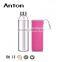 400ml durable high borosilicate glass hot water and fruit infuser bottle