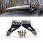2pcs 50" Curved LED Light Bar Mount Brackets Windshield Fits 2007-2013 Chevy/GMC