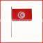 Serbia flag,factory wholesale polyester flag,14*21cm hand shaking flag