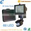 Garden Spotlights Light solar motion sensor security light 30W 60LED Solar led Flood Lighting                        
                                                                                Supplier's Choice