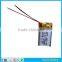 Newest cheapest 55mAh 3.7V Li-polmer battery small 401119
