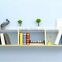 Simple Wooden Wall Mounted Italian Bookcase Furniture