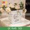 Wholesale Various Sizes Eco-friendly Color wood Plastic Flower Pots