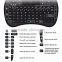English keyboard 2.4G Rii i8+ 92 keys wireless mini keyboard Touch pad mouse Combo for Tv box tablet pc ps3 Fly Mouse