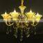 Classcal vintga Amber crystal chandelier