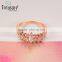 diamond jewelry fashion rose gold ring jewelry for wedding