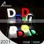 Customize Design Smooth Line 3D Led Letters With Acrylic Surface