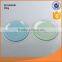 whole sale D21cm colored round smooth glass plate