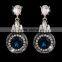 2016 Popular Fashion Diamond Earrings Double Sided Front and Back earring hidden camera