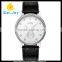 WJ-5441 Nary leather band stainless steel back waterproof high quality with diamonds unisex couple watch