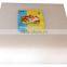 Layered white square plastic cutting board for farmer's market and supermarket
