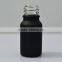 10ml black frosted oil dropper bottles