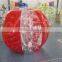 2016 New design fashion inflatable belly bumper ball/ body bubble ball soccer for sale