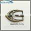 fashion rhinestone antique bronze plated shoe buckles for lady's sandals