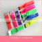 Fashion colorful adjustable Hook & Loop luggage straps with buckle