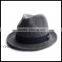 Wholesale Fashionable Custom light grey tribby winter Wool Felt Hat trilby winter Fedora Hat