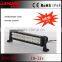 color changing 72w led emergency light bar amber/white led light bar waterproof for 4x4 offroad