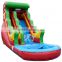 outdoor funny pvc tarpaulin giant inflatable water slide for adult