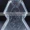 450ml crystal european clear glass alcohol bottle