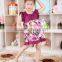 hot product ready made cotton purple ruffle dress beautiful cute baby girl party dress