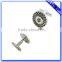 Factory stamping OEM logo nickel enamel cufflink