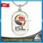 Wholesale Promotional Sport Logo Printing key chain rings