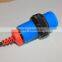 FKC3020 Series M30 Capacitive Proximity Sensor, With Red Tube Protected From Damage, 3-wire, NPN/PNP, Max 20mm Sensing Range.