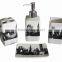  Ceramic bathroom accessories set