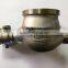 Patented precision casting 2016 hotsale stainless steel 201 water meter shell