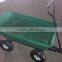 Garden dumper cart, folding beach cart with four wheels