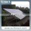 solar panel structure thin film clamp