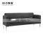 Modern style furniture office commerical three seaters fabric sofa