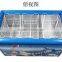 Supermarket Glass Door Display Ice Cream Freezer for Sale