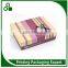 CUSTOM HANDMADE RECYCLED RECTANGLE DECORATIVE CARDBOARD PACKAGING GIFT PAPER BOX WITH ROPE CLOSURE