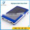 Portable 12000mAh Solar Power Bank for All Phone
