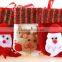 J12 Gold foil wholesale christmas decorations small Christmas socking