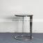 Wooden Top Steel Frame Coffee Table