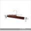 luxury wooden bottom hanger manufacture all kinds of wholesale wooden clothes hanger