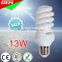 China Manufacture 5-105W CFL FSL Light Bulbs 6400K With U/Spiral Shapes