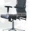 wooden arm mesh and pu cover chrome base manager chair AB-90