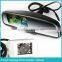 auto dimming car rear view camera mirror with tft lcd screen, parking sensor, reverse camera display, compass