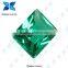 Wuzhou hot sale green octangle raw material spinel stone