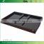Lacquered Black Bamboo Bed Tray , Breakfast Desk with foldable legs