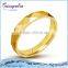 New top quality titanium gold wedding ring box