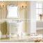 1057-G Antique golden color wooden bathroom vanities